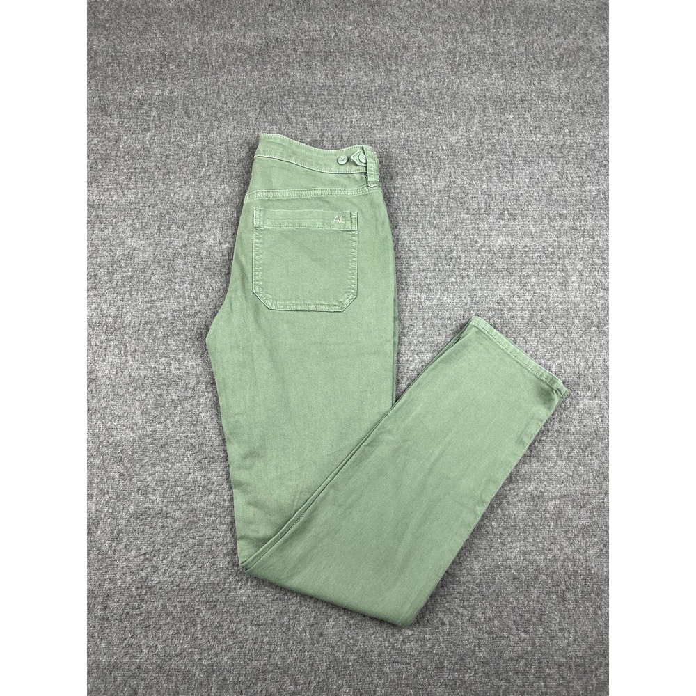 Stylish American Eagle Stretch Jeans Size 2 Regular Sage Green